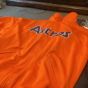 Orange Astros Jacket